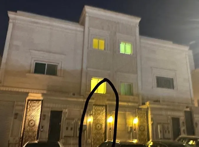 شقة جديده غرفتين نوم وصالة حي النرجس